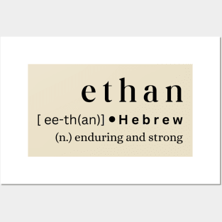 Ethan Posters and Art